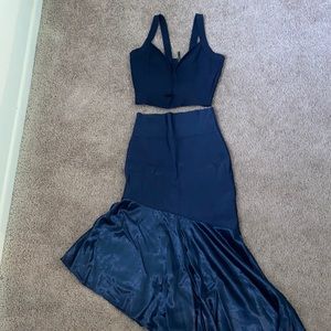 Top and skirt set